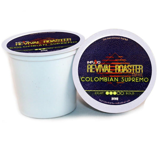 Revival Roaster Colombian Supremo K Cups 96 Count