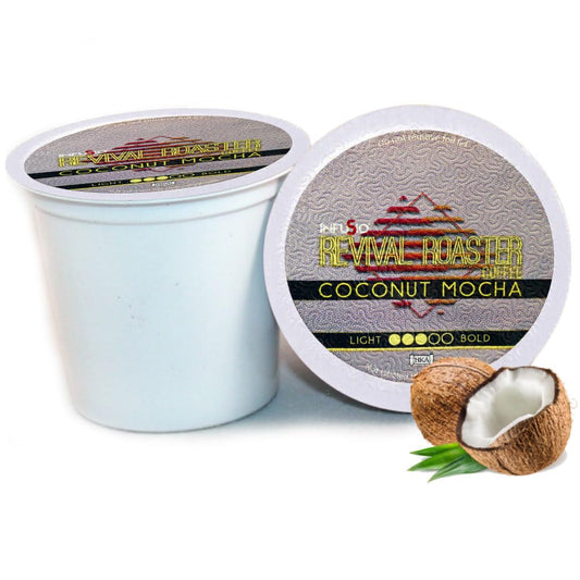 Revival Roaster Coconut Mocha K Cups 96 Count
