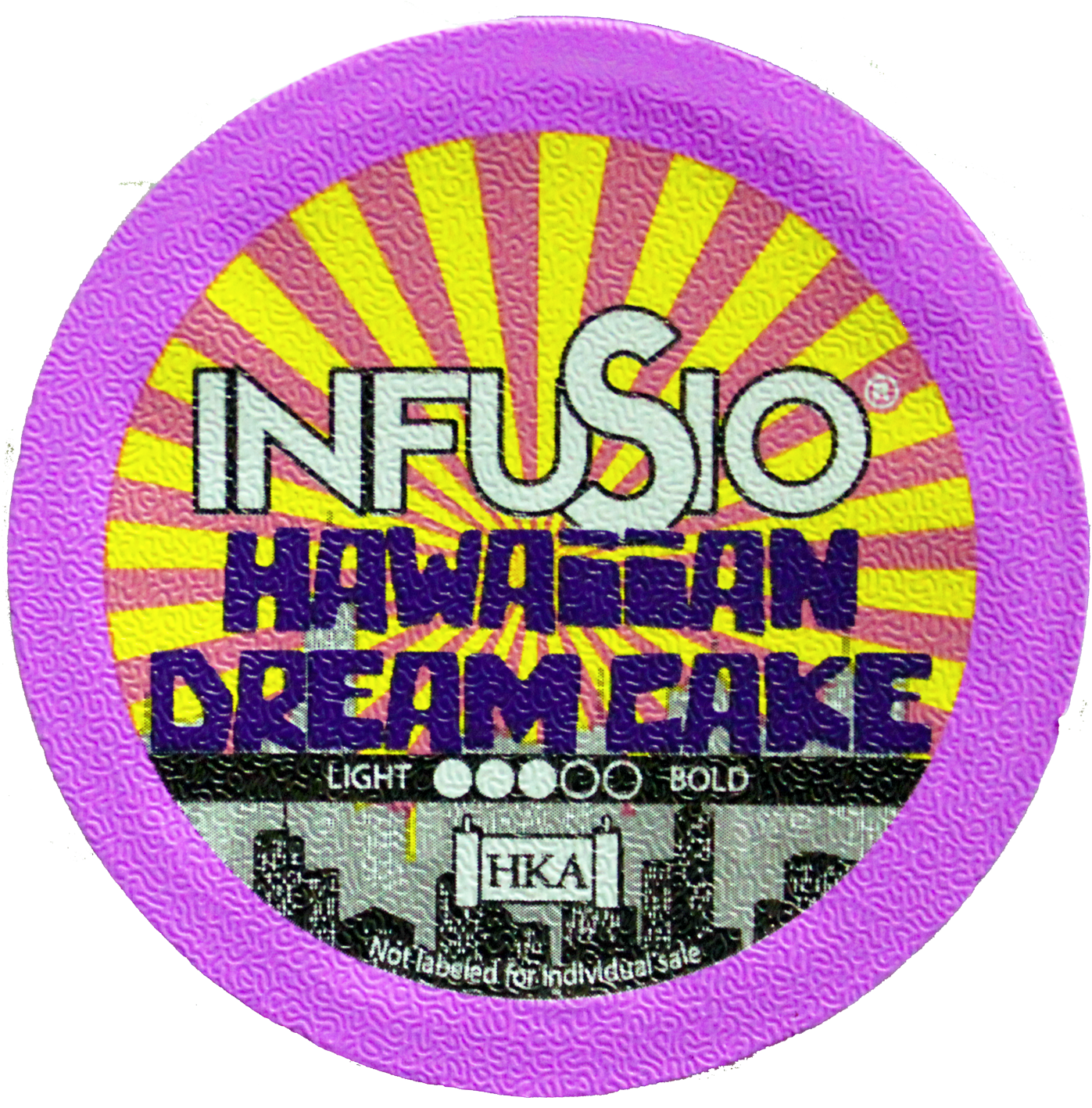 InfuSio Hawaiian Dream Cake K Cups 96 Count (LIMITED SEASONAL FLAVOR)