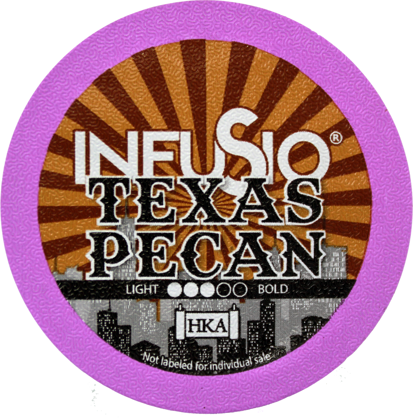 InfuSio Texas Pecan K Cups 96 Count Flavored Coffee Pods