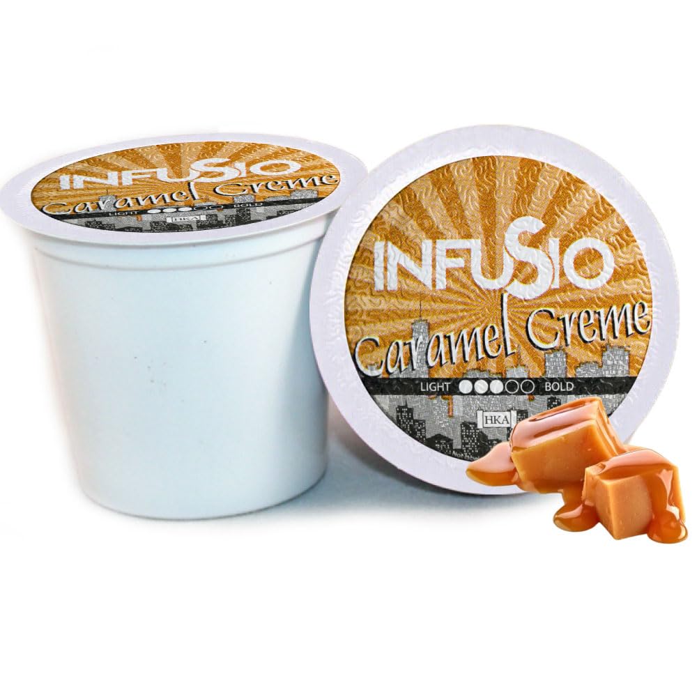 InfuSio Caramel Creme K Cups 96 Count