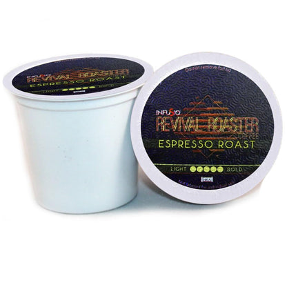 Revival Roaster Espresso Blend K Cups 96 Count