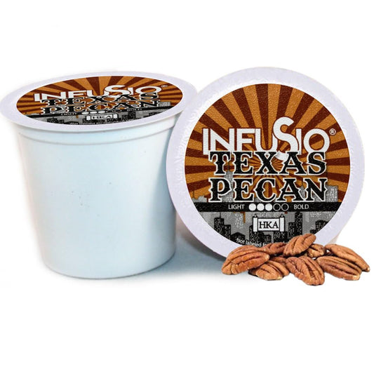 InfuSio Texas Pecan K Cups 96 Count Flavored Coffee Pods