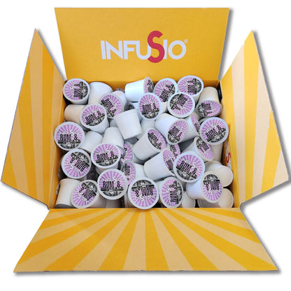 InfuSio Rum & Horchata K Cups 96 Count Flavored Cocktail-Inspired Coffee Pods