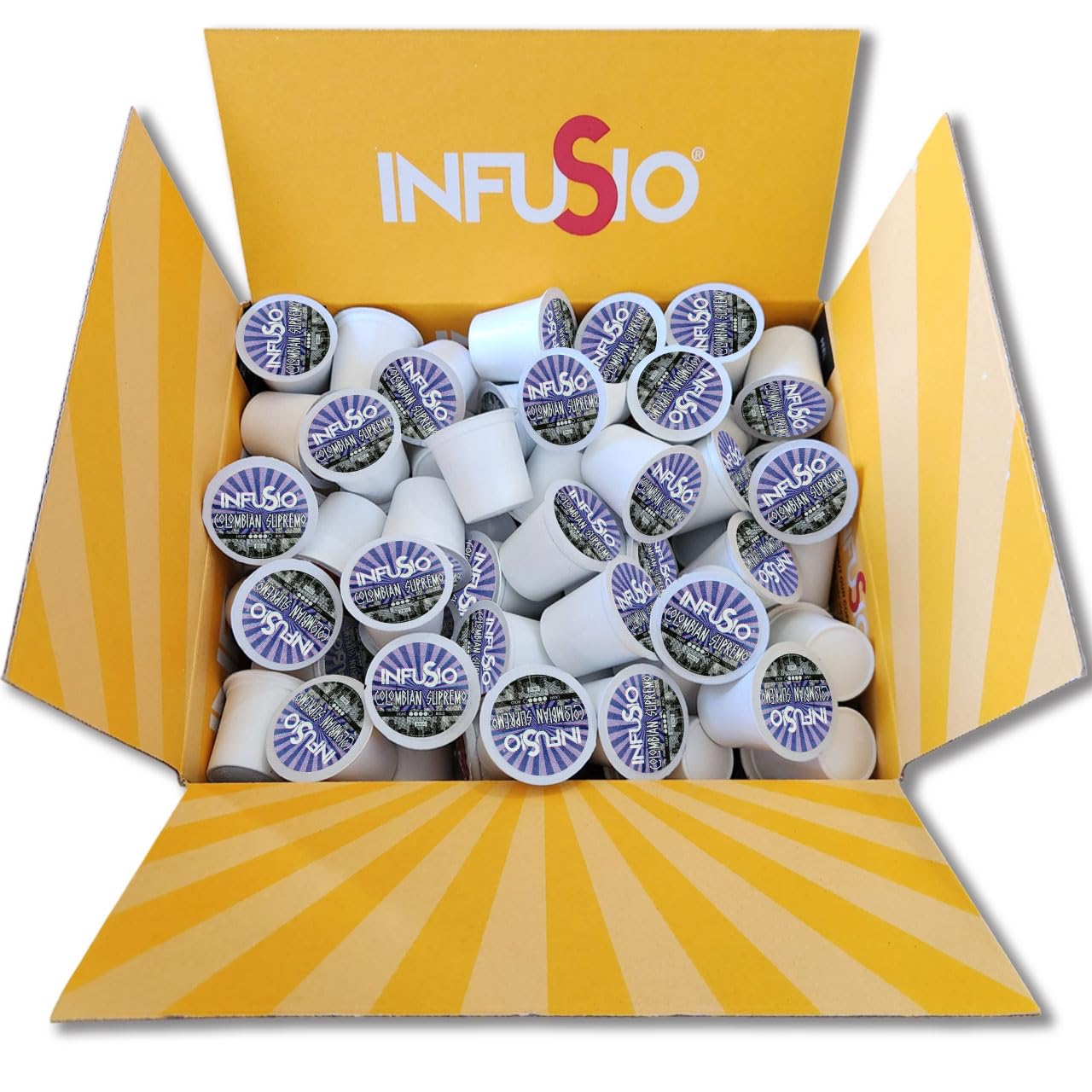 InfuSio Colombian Supremo K Cups 96 Count