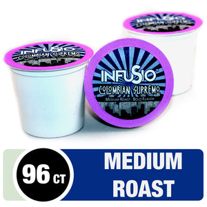 InfuSio Colombian Supremo K Cups 96 Count