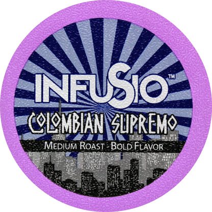 InfuSio Colombian Supremo K Cups 96 Count