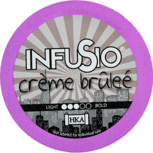 InfuSio Crème Brûlée K Cups 96 Count Flavored Coffee Pods