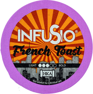 InfuSio French Toast K Cups 96 Count Flavored Coffee Pods