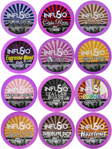 InfuSio Variety Pack (96 Count/12 Different Blends)