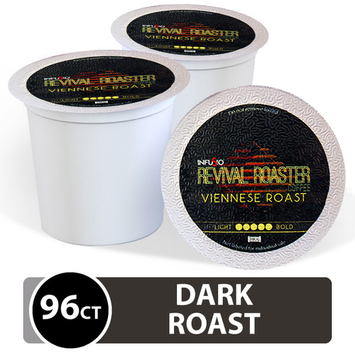 Revival Roaster Viennese Roast K Cups 96 Count
