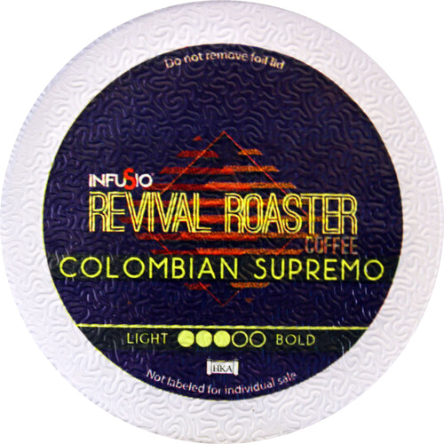 Revival Roaster Colombian Supremo K Cups 96 Count