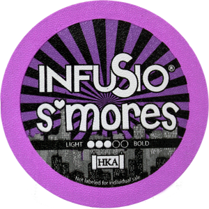 InfuSio S'mores K Cups 96 Count Flavored Coffee Pods