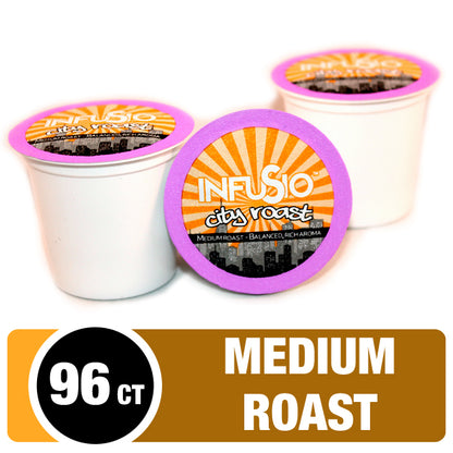 InfuSio City Roast K Cups 96 Count