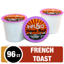 Load image into Gallery viewer, InfuSio French Toast K Cups 96 Count Flavored Coffee Pods