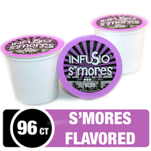 Load image into Gallery viewer, InfuSio S&#39;mores K Cups 96 Count Flavored Coffee Pods